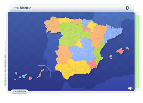 juegos de provincias españa|Mapa Interactivo: Provincias de España (geografía。